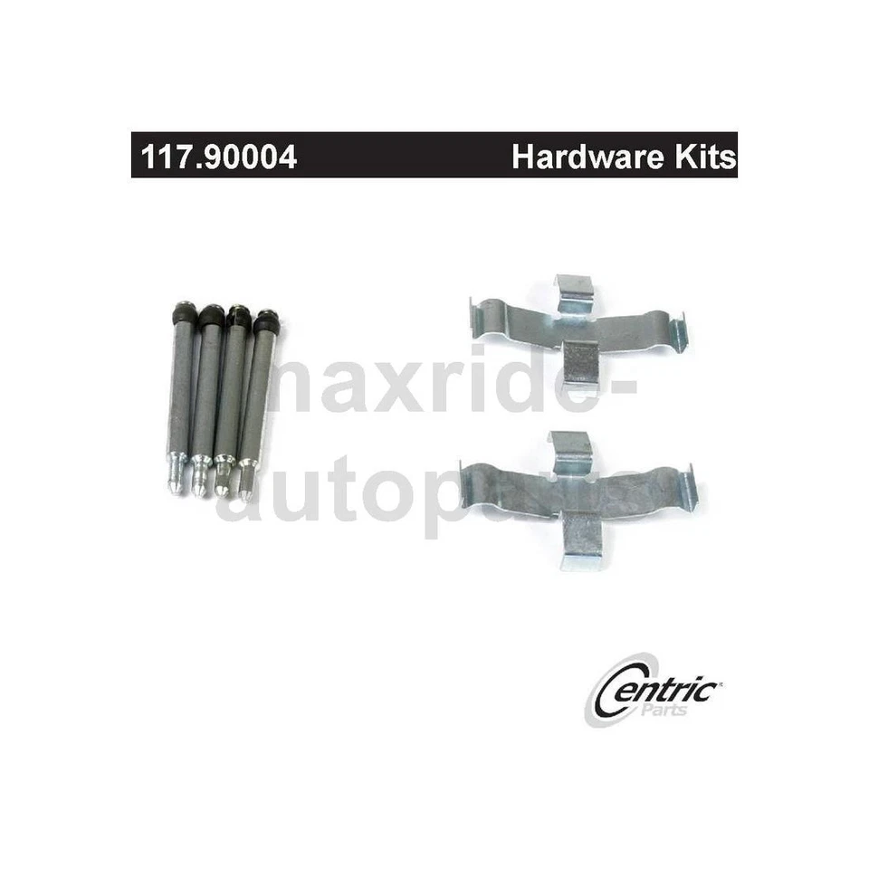 Kit de herrajes de freno delantero Centric Parts para Porsche 914 1970 1971 1972 Foto 2 de 4