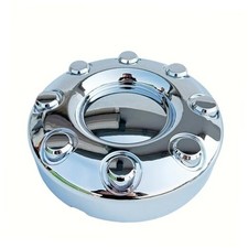 One New Chrome Front 2WD Wheel Center Cap Replacement for 2005-2017 F350