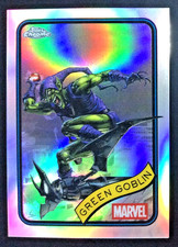 2025 Topps Chrome Marvel BASE REFRACTOR #161 Green Goblin