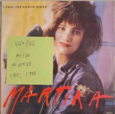 Martika I Feel The Earth Move Alibis Vinyl Record VG+/VG 655294