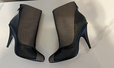3.1 Phillip Lim Leather Ankle Boots with mesh...