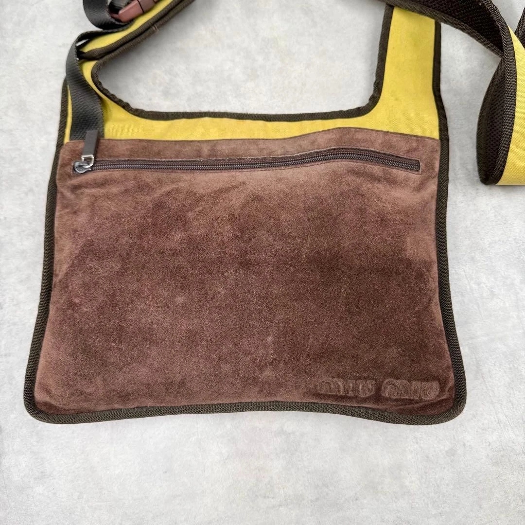 Brown Miu Miu Suede Exterior Bags & Handbags for Women for sale | eBay