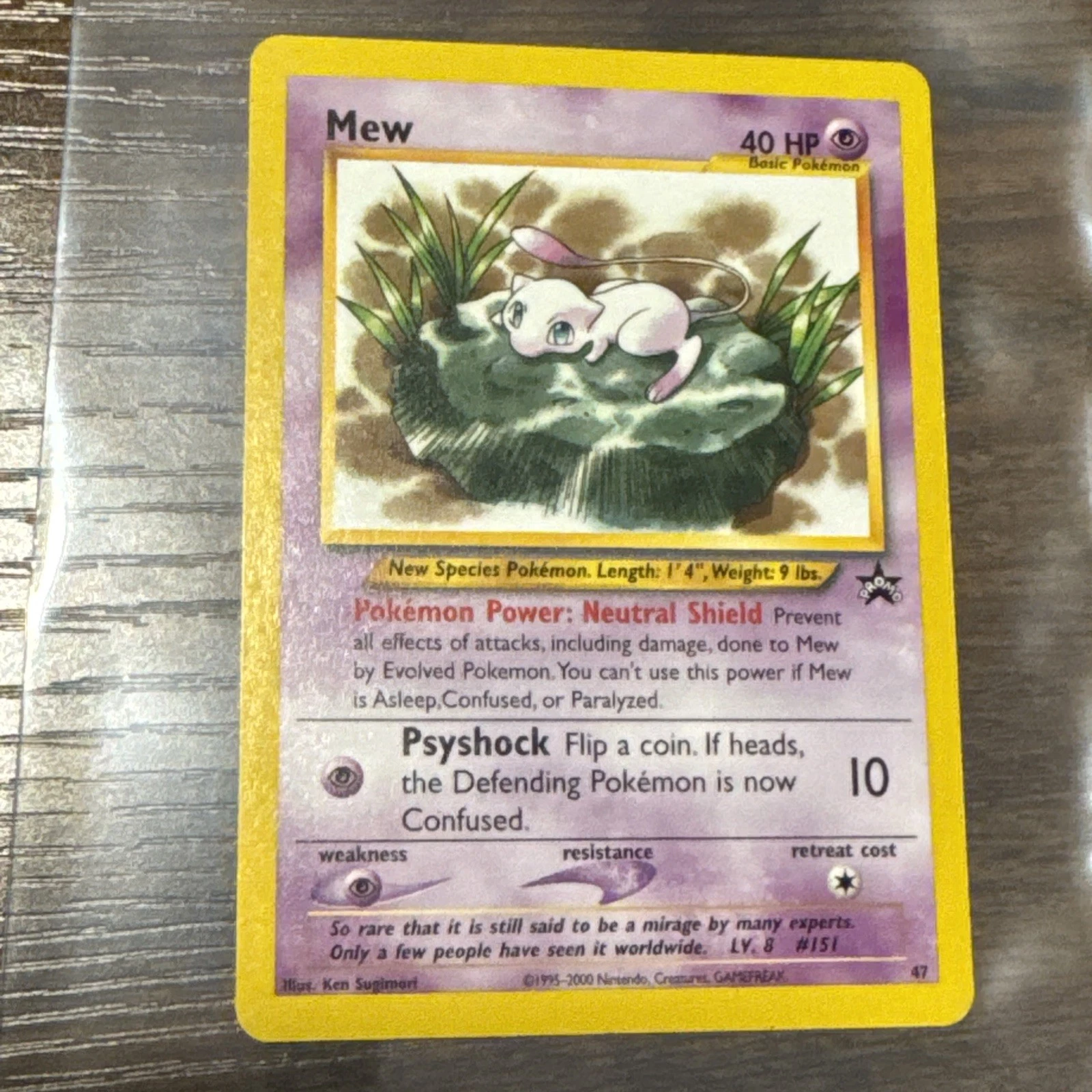 Mew (47) — WoTC Promo