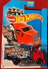 HOT WHEELS CITY HIWAY HAULER 2 RED 6/250. SEE COMBINED OFFERS!