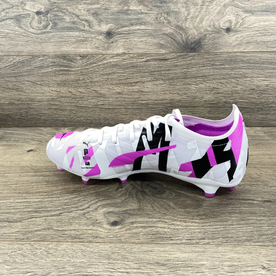 彪马 Ultra 5 Match Forever FG AG 足球鞋男式 10 码紫色 108412-01 — 第 3/4 张图片