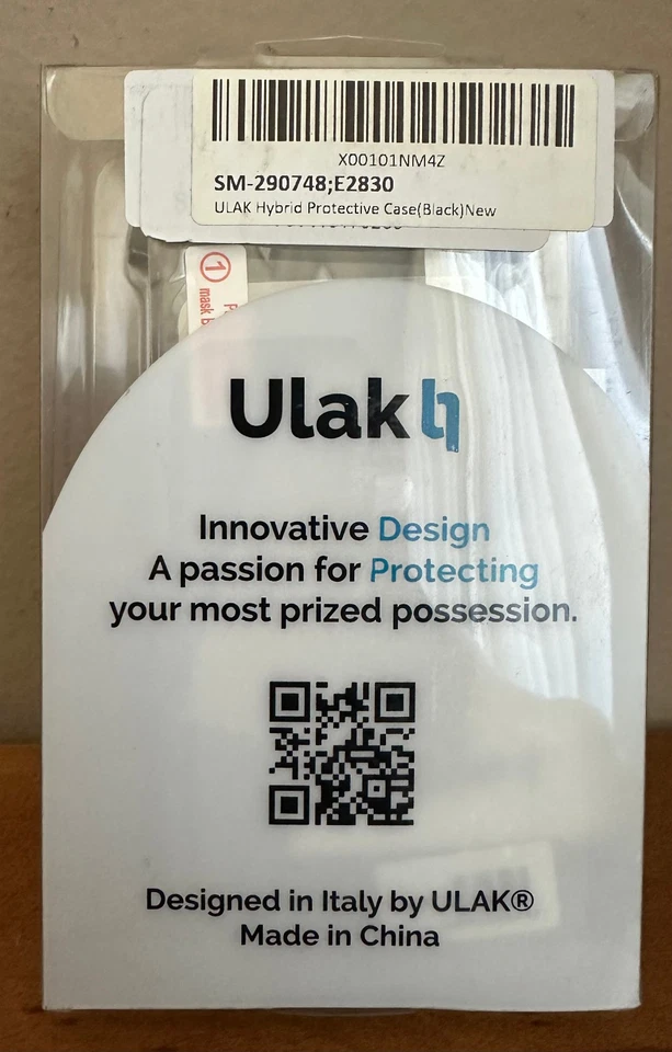 ULAK SM-290748 гибридный прочный защитный чехол для 5 6-го поколения iPhone черный новый - Изображение 4 из 4