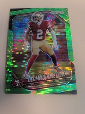 2025 Panini Prizm - Deommodore Lenoir #281 Neon Green Pulsar Prizm