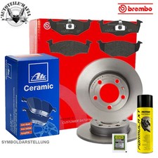 Brembo Bremsensatz + Reiniger Ceramic HINTEN Ø 230 mm Audi A1 A3 VW Bora Polo Sk