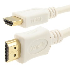 Image of 1.5m HDMI 1.4 High Speed Cable for 3D TV with Ethernet & ARC White [006514]