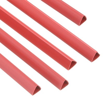30Pcs Binding Bars, 10mm Binding Bars 70 Sheets Capacity, Red