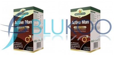 Natures Aid Active Man - 60 Tabletten (2er Pack)