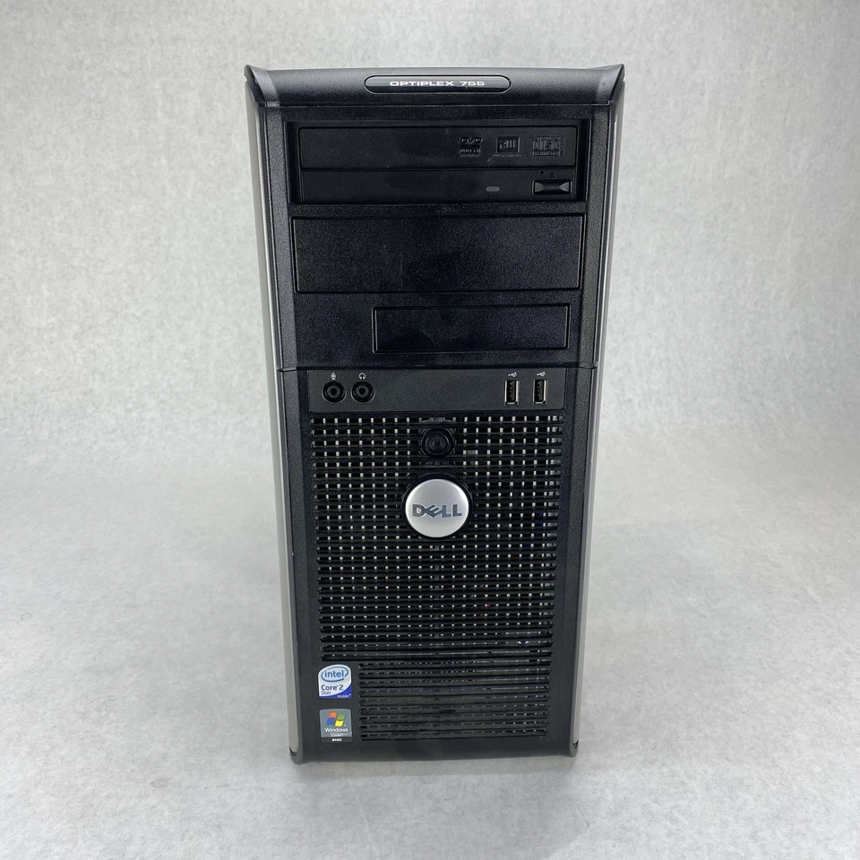 Dell OptiPlex 755 MT Intel Core 2 Duo E8400 3GHz 2GB RAM No HDD No OS - Image 2 of 4