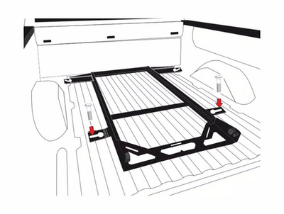 #ad #ad Bedslide No Drill Factory Mount Install Kit BSA GM65 $324.00