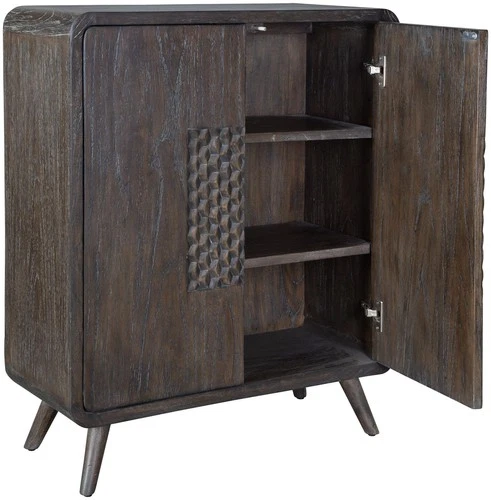 Uttermost 50014 Hausen 29"W 2 Door Veneer Cabinet - Natural - Picture 3 of 5