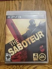 The Saboteur PS3 (Sony PlayStation 3 PS3, 2009) COMPLETE CIB