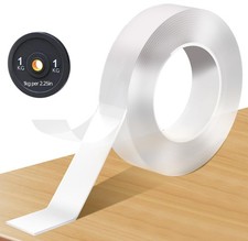 Double Sided Tape Heavy Duty, mounting Picture Hanging Adhesive Strips, DIY E...