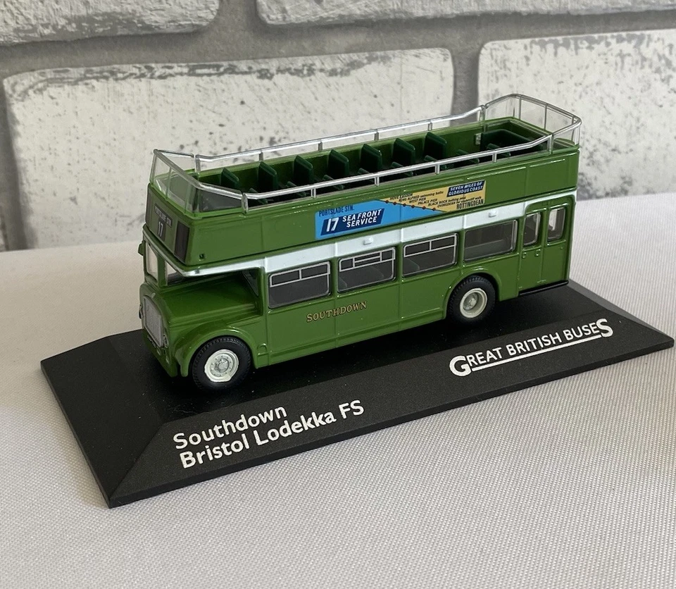 🌟 ATLAS EDITIONS 1/76 SOUTHDOWN BRISTOL LODEKKA FS - GREAT BRITISH BUSES. 🌟 - Image 3 of 4
