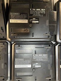 Lot of 5 Sega Genesis  Video Game Systems & System Power Base tested to power on