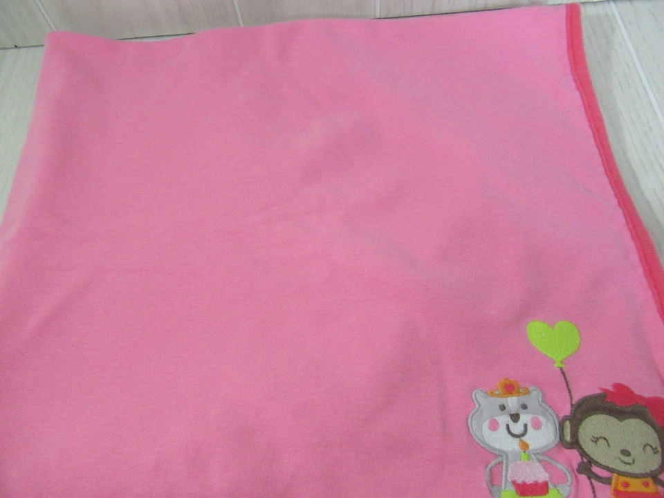 Carters Just One You обезьяна розовые сердца серый кот кекс детское одеяло для приема - Изображение 4 из 4