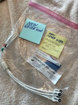 philips VCG 4 Lead Wire Set 1.5T 452215033661 MRI Achieva Intera Invivo fiber