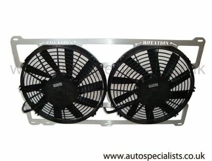 AIRTEC Cosworth Twin 11 inch Fans - Picture 1 of 1