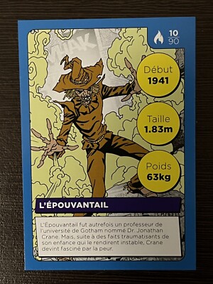DC Card Auchan The Scarecrow No.10
