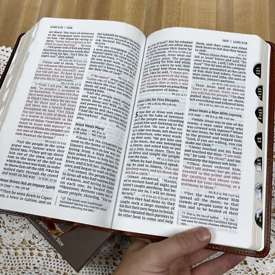 NV Large Prnt Reference Bble – 12 Pont Font – Red Letter – Thumb-ndexed - La Paz County - Foto 4