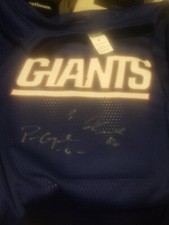 jamison crowder parris campbell signed giants shirt autographed ny football kids