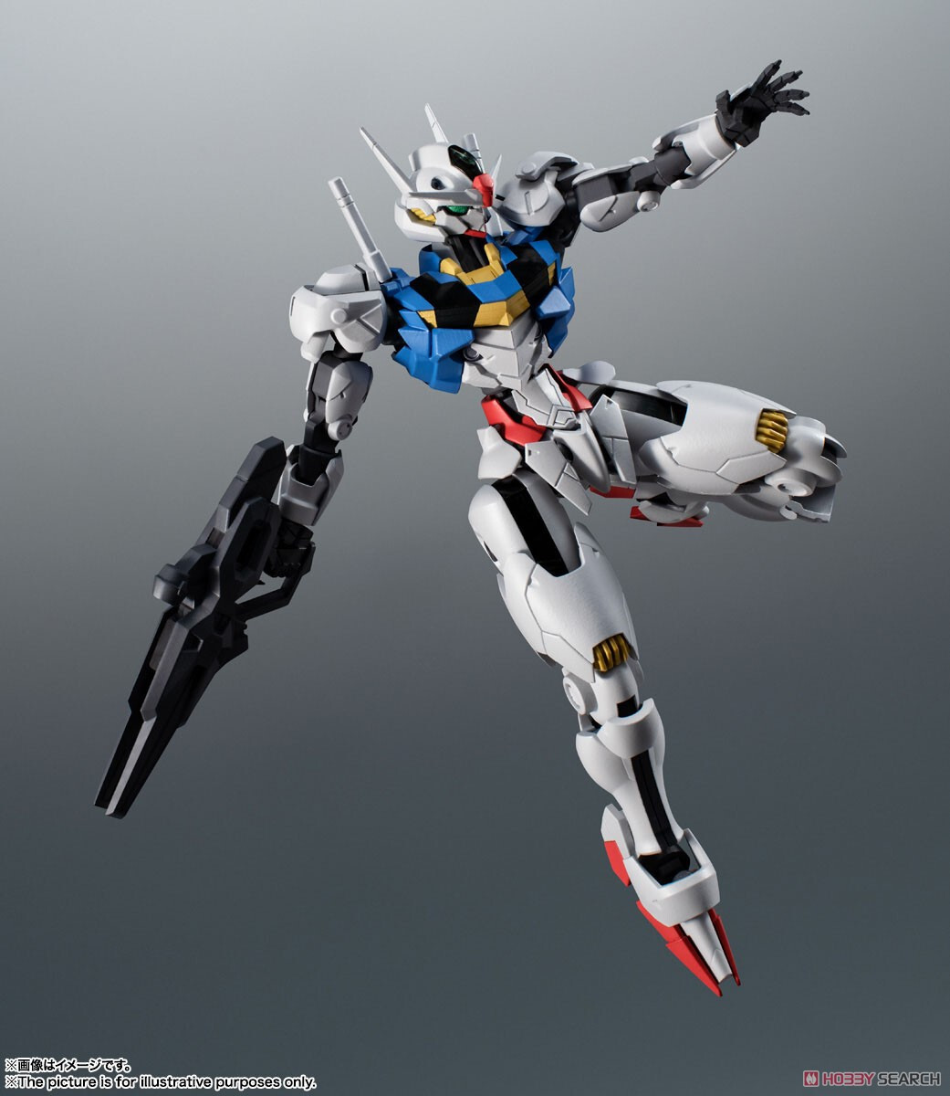 ロボット BANDAI XVX-016 GUNDAM AERIAL ROBOT SPIRITS XVX-016 GUNDAM AERIAL PERMET SCORE SIX ver