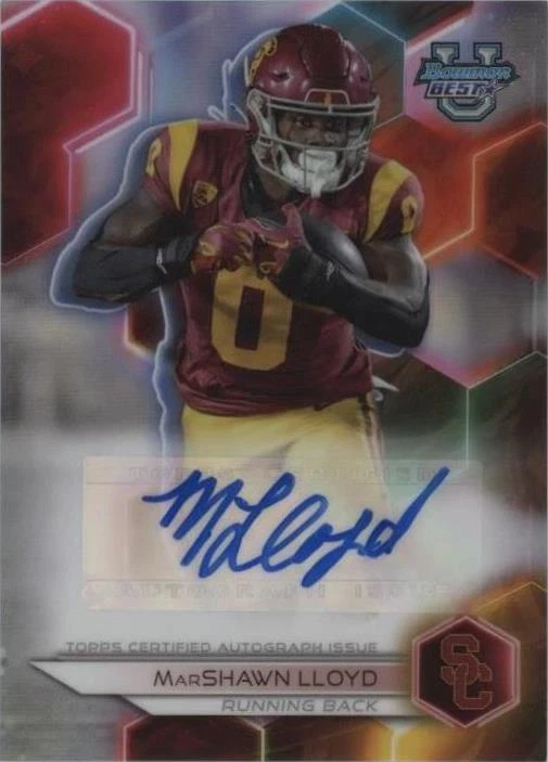 2023 Bowman's Best University Marshawn Lloyd #BOA-ML