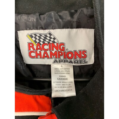 Vintage Racing Champions Dodge Motorsports Nascar Jacket L Mens