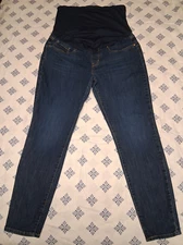 Signature Gold by Levi Strauss & Co. Maternity Skinny Jeans Blue Denim Size XL