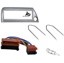 FORD KA RBT Radioblende Silber ISO Radioadapter Antennenadapter Entriegelung