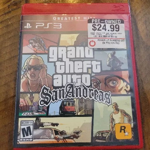 Grand Theft Auto: San Andreas, Rockstar Games, PlayStation 3