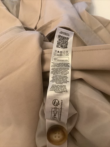 Trench cappotto donna Miss Selfridge oversize beige taglia 12 - Foto 6 di 7