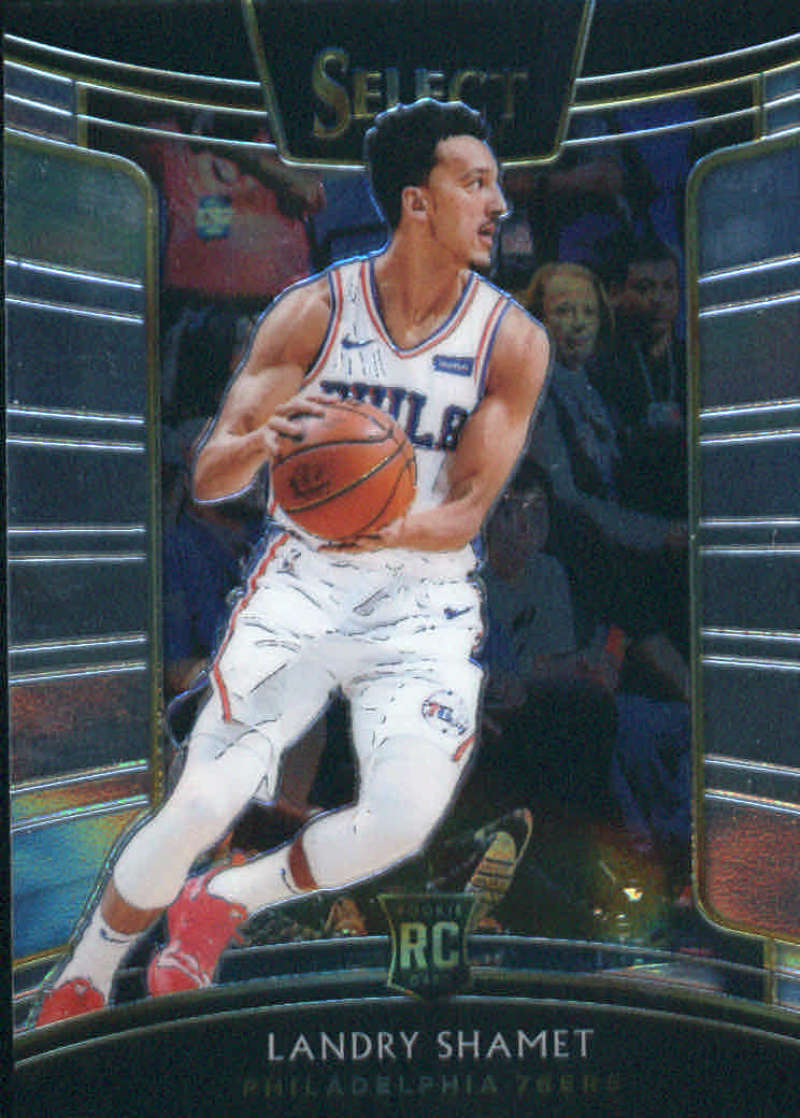 2018-19 Panini Select #59 Landry Shamet Philadelphia 76ers
