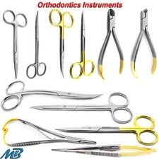 Dental Bracket Ligature Forceps Castroviejo Arch wire Hardwire TC Cutters Medspo