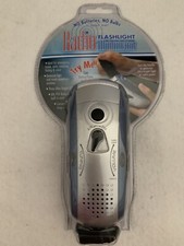 NO BATTERIES NEEDED LED FLASHLIGHT RADIO, NO BULBS, PERFECT FOR ANY EMERGENCY