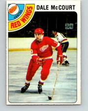 1978-79 O-Pee-Chee #132 Dale McCourt RC Rookie Red Wings V22771