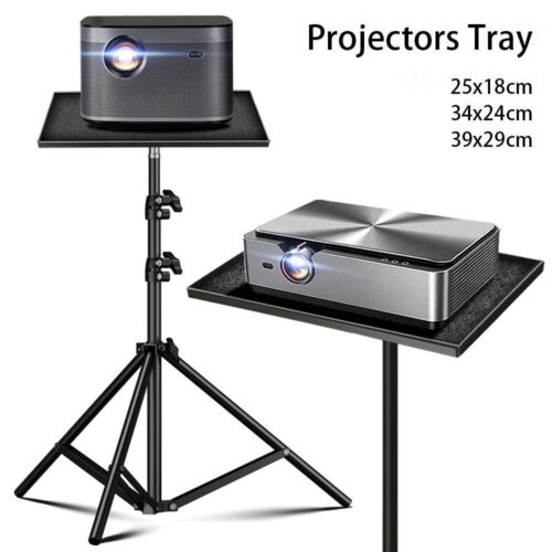1Pcs 1/4in Screw Adapter Platform Holder Black Tripod Stand Projectors Tray - Picture 1 of 15