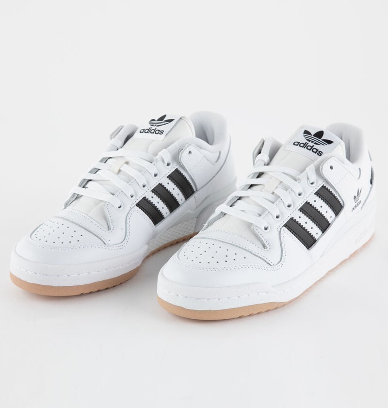 美品 adidas Originals FORUM 84 LOW ADIDAS FORUM 84 LOW ADV Shoes - HP9088 - FTWHT/CBLACK/FTWHT