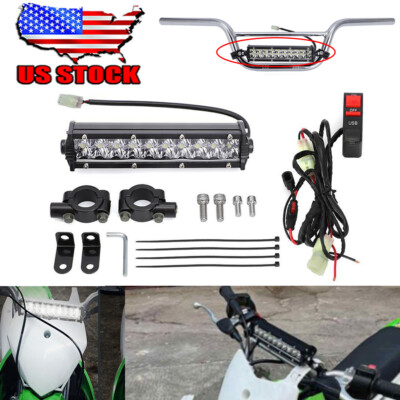#ad For Honda Dirt Bike 7 8#x27;#x27; Bars LED Headlight Light Bar Lighting Kit Plug N Play $20.99