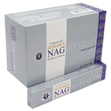 Golden Nag Himaalya Incense Sticks Pack of 12X15g Each Packs 180 Contains