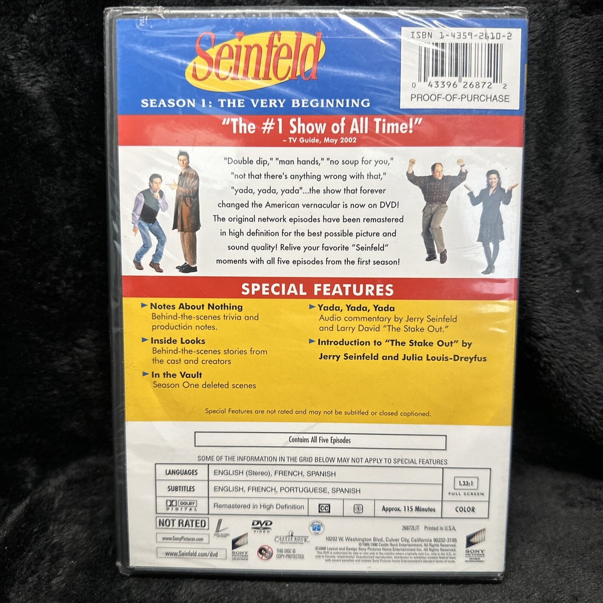 Seinfeld - Season 1 (DVD, 2008) 43396268722| eBay