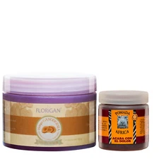 Gel Muscular Ganoderma 350ml. + Pomada de Africa 140g. Florigan .