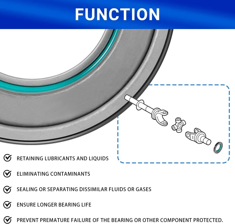 710685 Sello de eje para Ford F-250 F-350 F-450 F-550 Super Duty 2005-2018 Foto 3 de 4