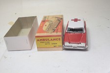 China tin Car a frizione con sirena Ambulanza MF 732 MIB