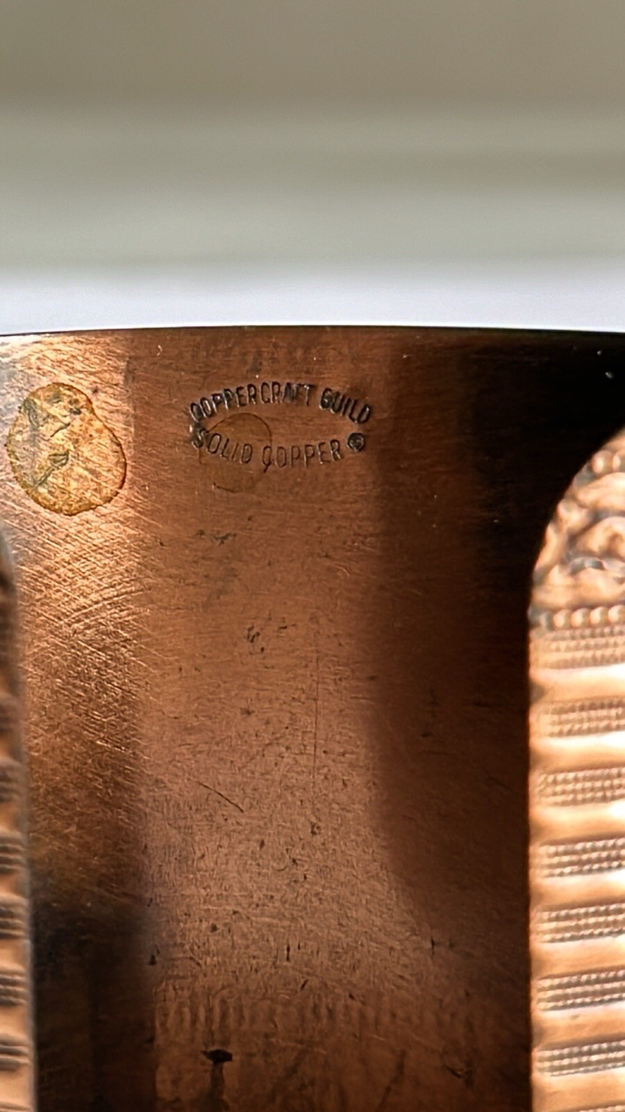Two 2 Coppercraft Guild Solid Copper Cuffs - image 6