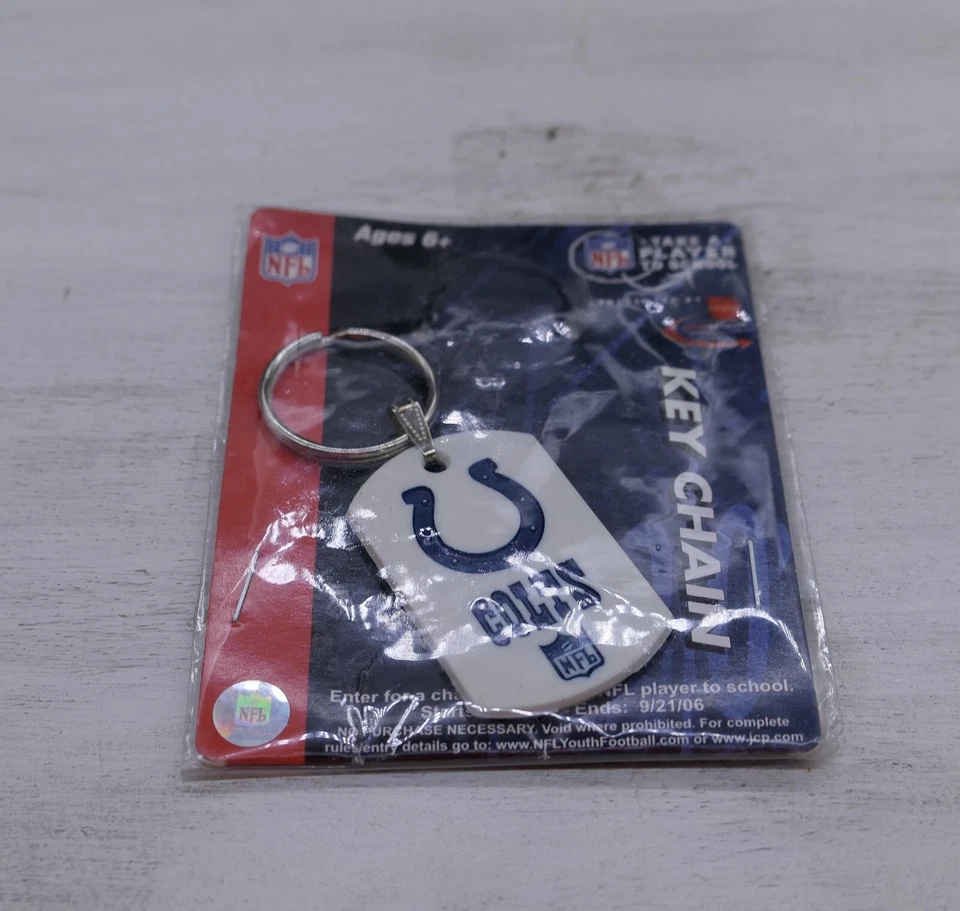 Indianapolis Colts Keychain 2006 Sealed Forever Collectables JC Penney Contest - Image 4 of 4