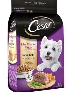 cesar dog dry food